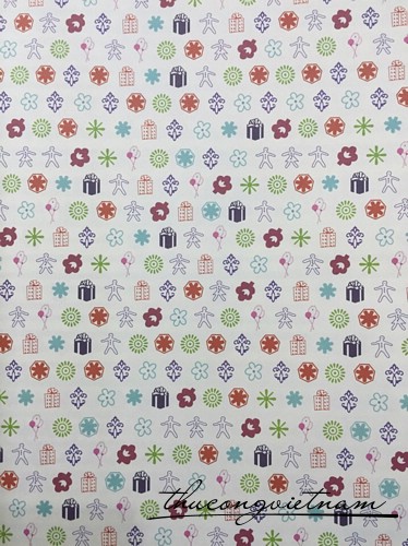 EG-02-08 Giấy scrapbook gói quà
